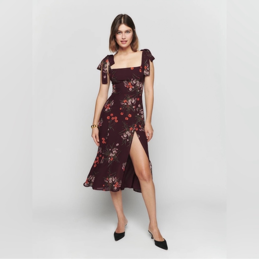 Reformation Twilight Floral Dress Emmeline